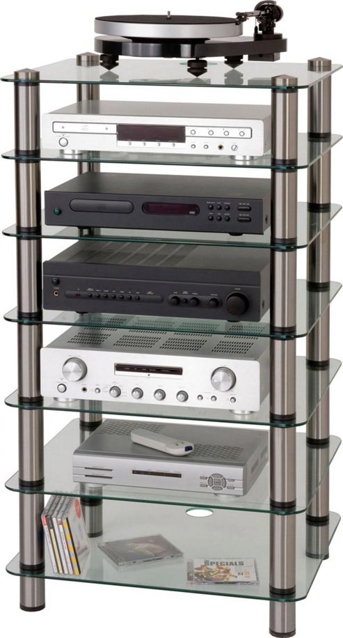 Image of Optimum Prelude Seven Shelf Hifi Stand