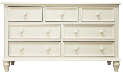 Image of Ultimum Chateau Off White 3 Over 4 Chest Of Drawers