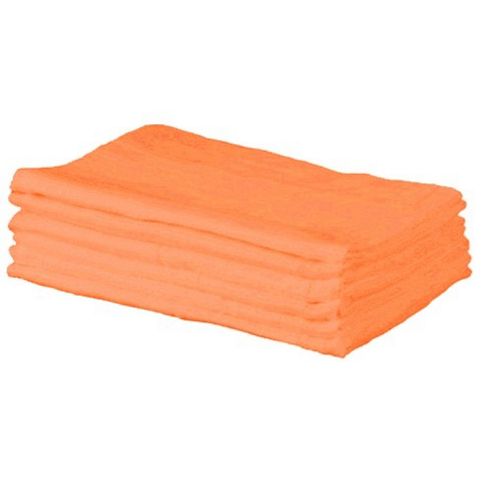 Image of Cuddles Collection Pack Of 6 Muslin Squares (orange)