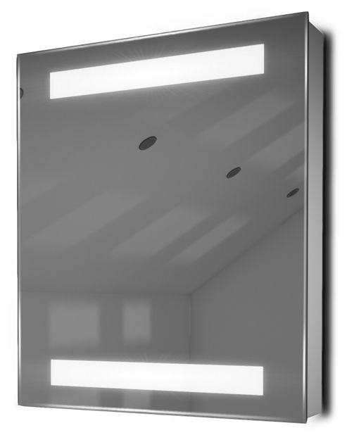 Image of Ambient Demist Bathroom Cabinet With Sensor & Internal Shaver Socket K76w