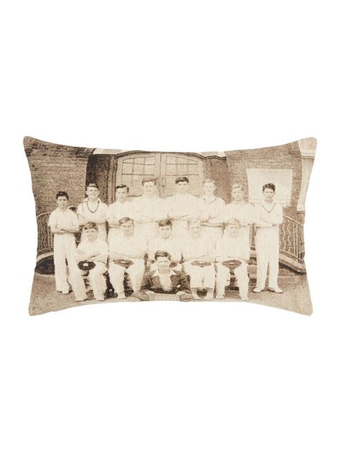 Image of Linea Cricket Team Cushion, Oblong
