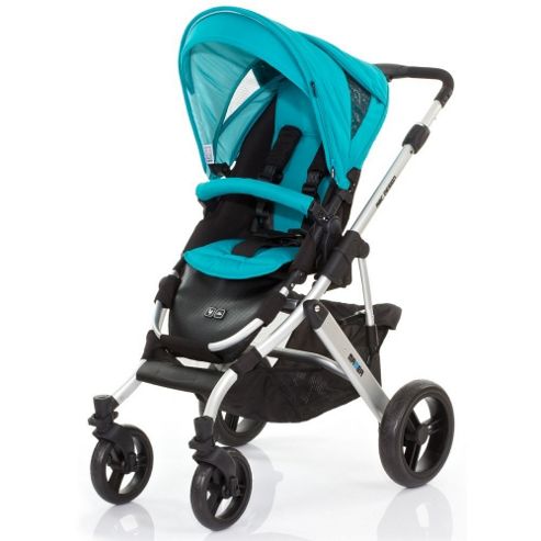 Image of Abc Design Mamba 2 In 1 Pushchair (silver/coral)