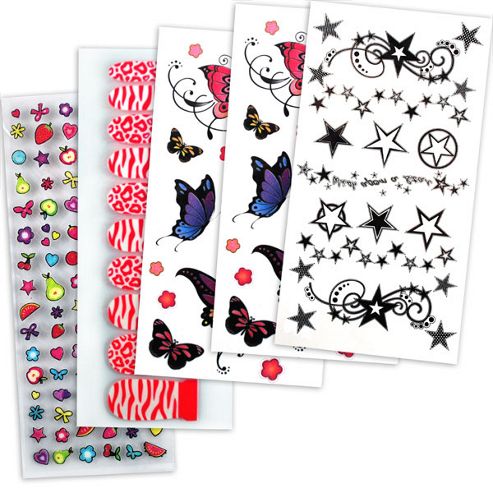 Image of Nail & Body Stickers Set