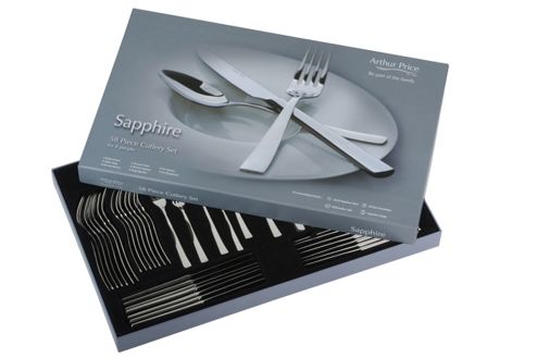 Image of Arthur Price Sapphire 58 Piece Cutlery Set