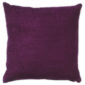 Tesco Cushions Chenille Cushion, Plum