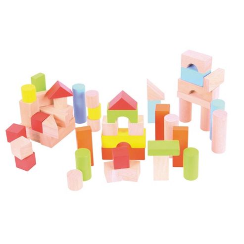Image of Bigjigs Toys Bb067 Box Of Bricks