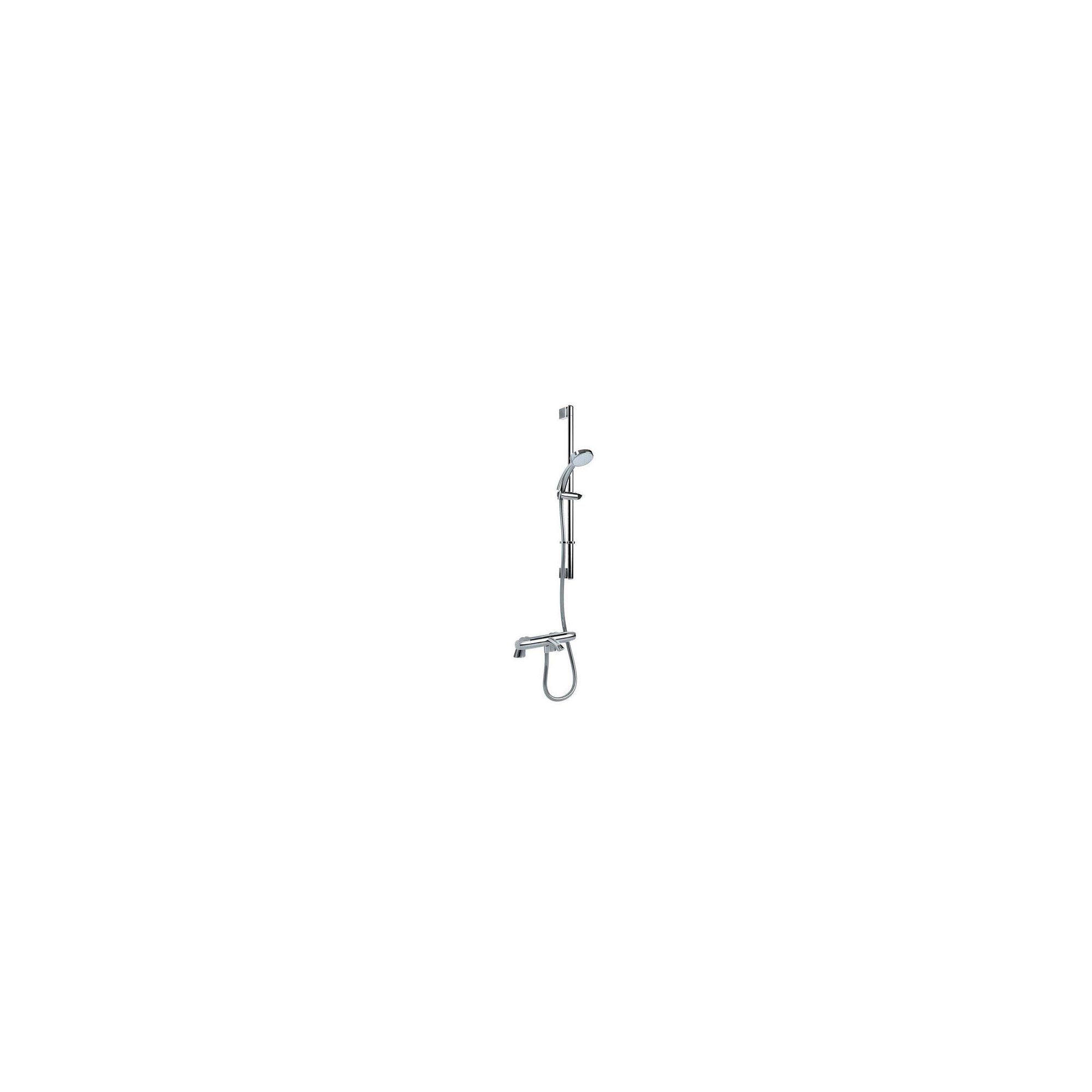 Inta Sulis Thermostatic Bath Shower Mixer Tap with Shower Kit and Legs Chrome at Tesco Direct