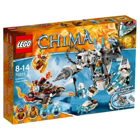 Image of Lego Chima Icebite's Claw Driller 70223