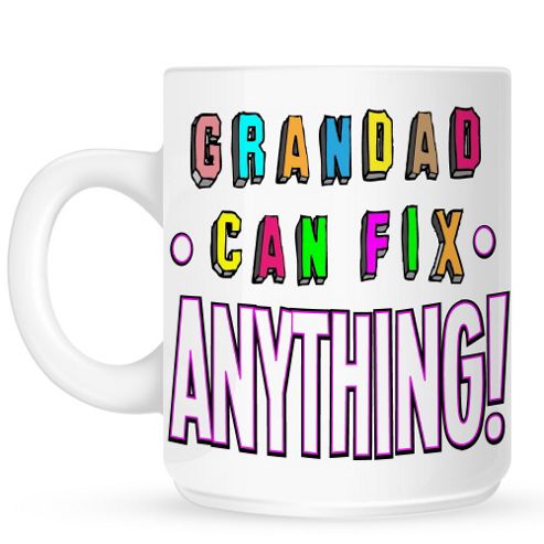 Image of Grandad Can Fix Anything 10oz Ceramic Mug