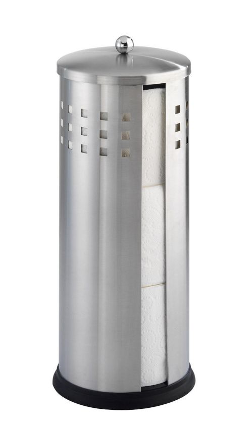 Image of Wenko Wc Brush Set With Spare Toilet Roll Holder