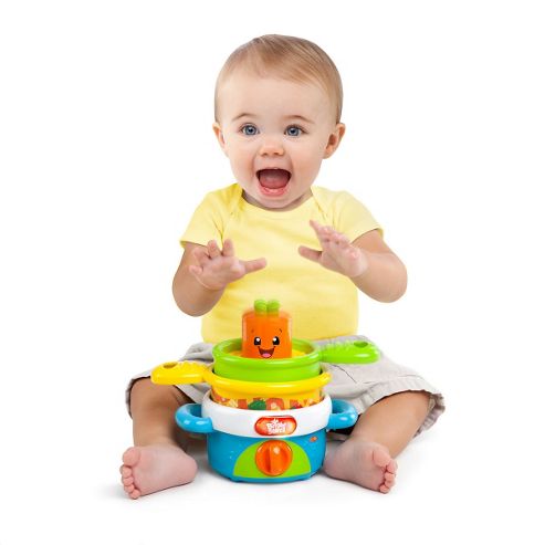 Image of Bright Starts Giggling Gourmet Stack 'n' Giggle Pots