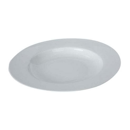 Image of Linea Beau Pasta Plate In White