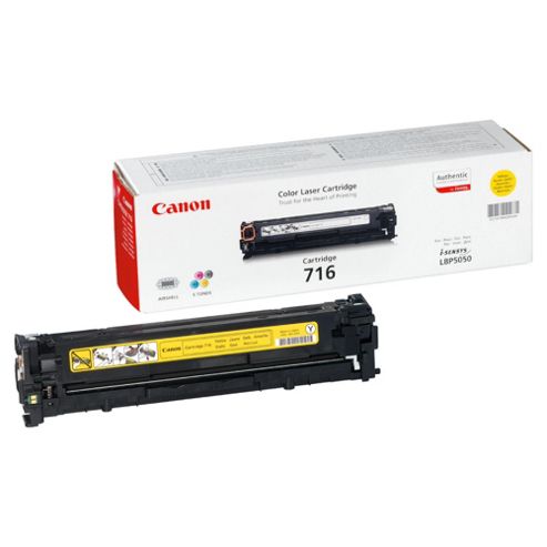 Image of Canon 717 Yellow Toner Cartridge (yield 6,000 Pages)