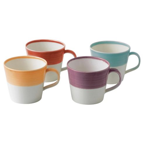 Image of Royal Doulton 1815 Brights Mugs, Set Of 4