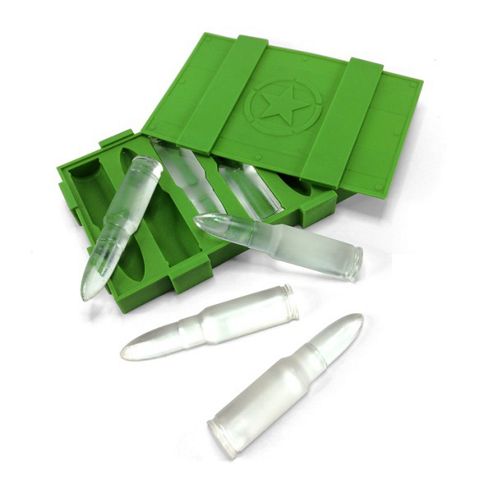 Image of Silicon Bullet Ice Tray 50 Calibre