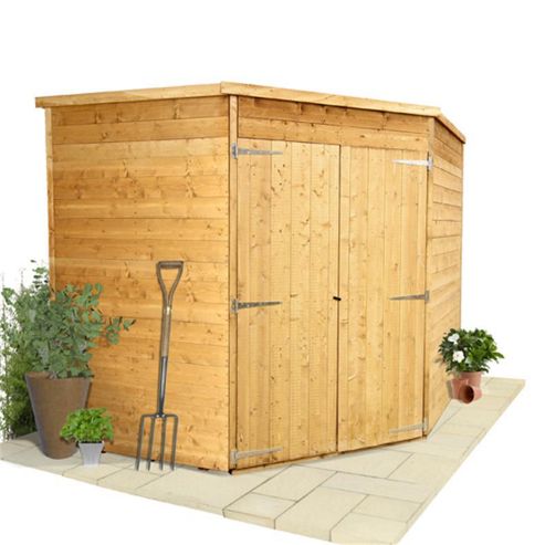  Premium Tongue and Groove Shed from our Wooden Sheds range - Tesco