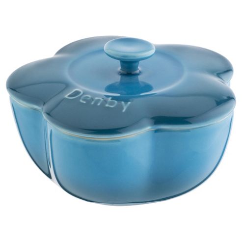 Image of Denby Mini Ceramic Casserole Dish, Azure Blue