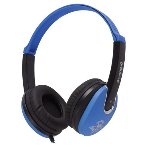 Image of Groov-e Kidz Dj Style Headphone Blue/black