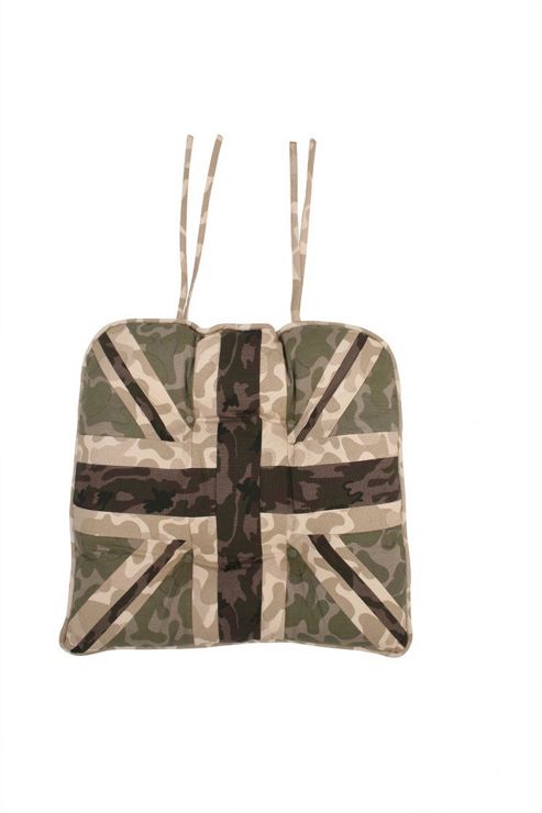 Image of Woven Magic Union Jack Tribute Chair Pad