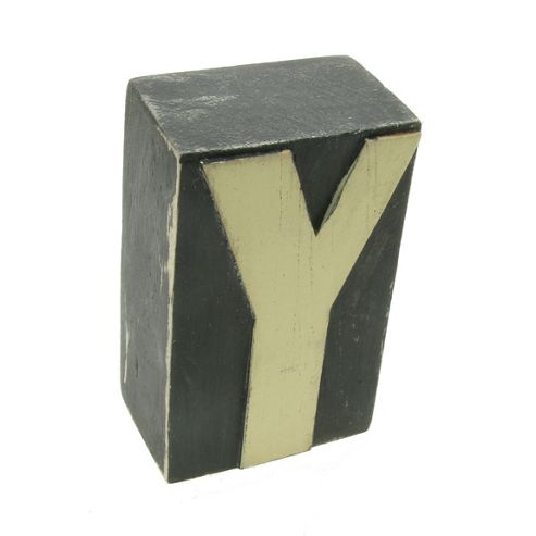 Image of Block Letter - Y