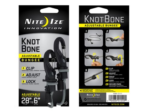 Image of Knotbone Adjustable Bungee/elastic Luggage Strap #5 28" To 6"