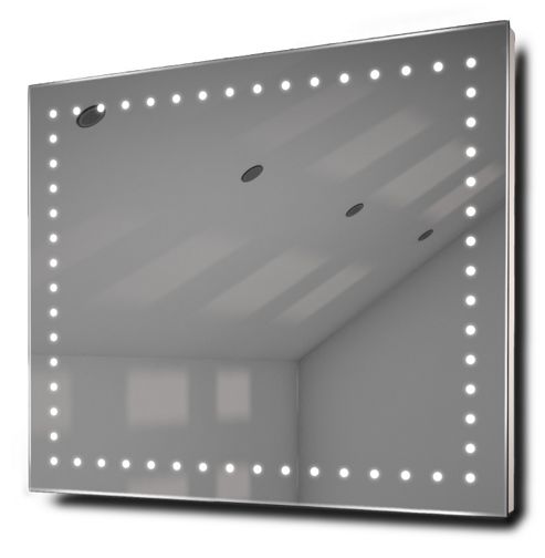 Image of Empire Shaver Led Bathroom Illuminated Mirror With Demister Pad & Sensor K67s