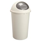 25L Bullet Bin Cream