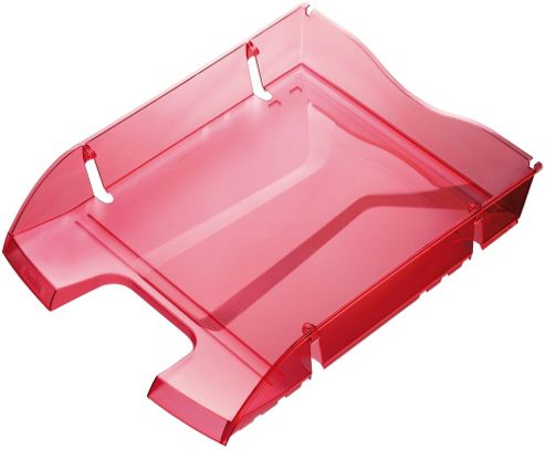 Image of Helit Pet Recycled Letter Tray Red H2363520