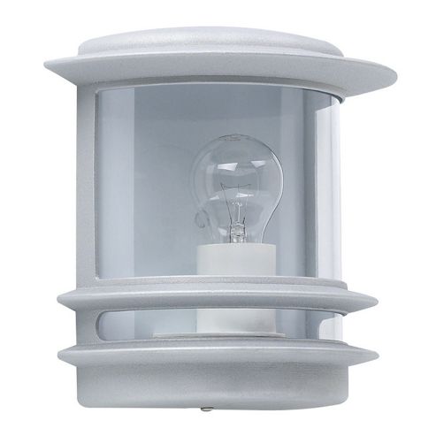 Image of Endon Lighting One Light Wall Lantern In Silver