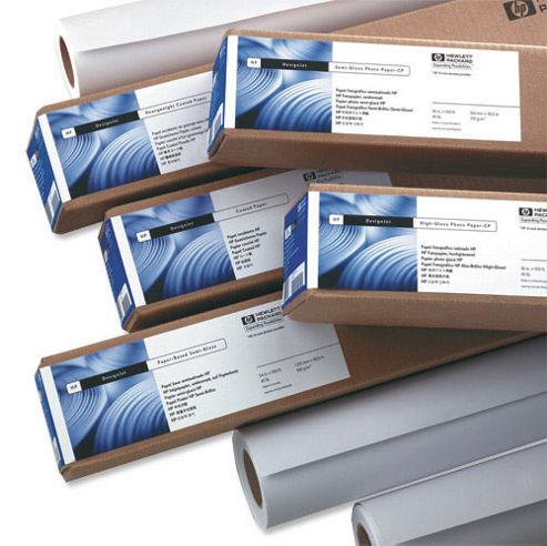 Image of Hewlett Packard [hp] Designjet Special Inkjet Paper 90gsm 24 Inch Roll 610mmx45.7m Ref 51631d