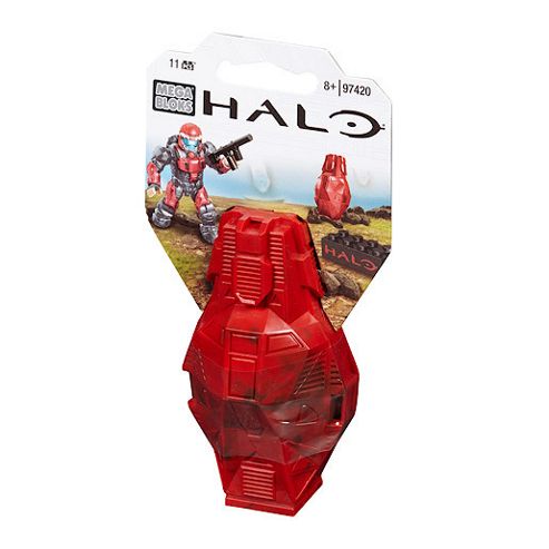 Image of Mega Bloks Halo Metal Series Red Figure