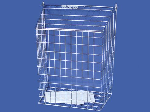 Image of Harvey 62/m/c Letter Cage Medium Chrome