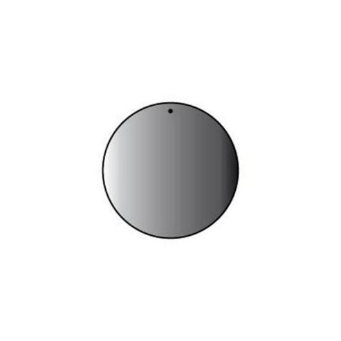 Image of P98 Aluminium Disc 56mm Round Pendant Pack Of 10