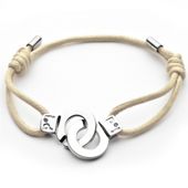 i.d x-change Cuffs of Love Bracelet - Beige XS