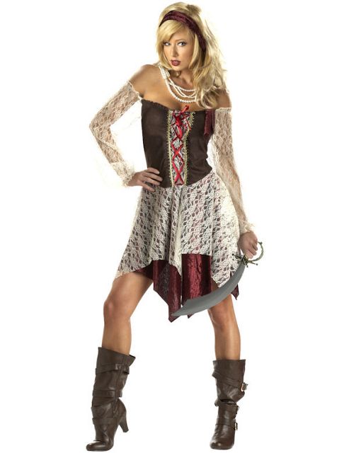 Image of South Seas Siren Pirate Costume Medium