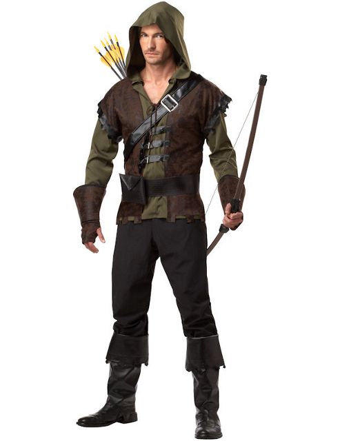 Image of Robin Hood Fancy Dress Costume Extra Large