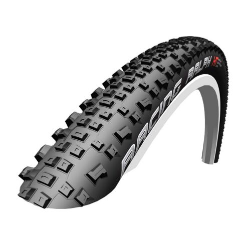 Image of Schwalbe Racing Ralph Evolution Tubular Pacestar Compound Folding Tyre In Black - 26 X 2.00