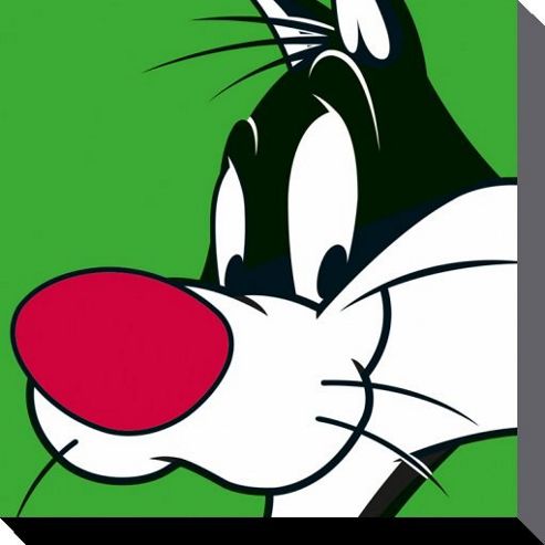 Image of Looney Tunes Sylvester Canvas Print