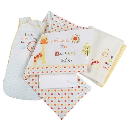 Image of Bed-e-byes Sunshine Safari Newborn Bedding Bale