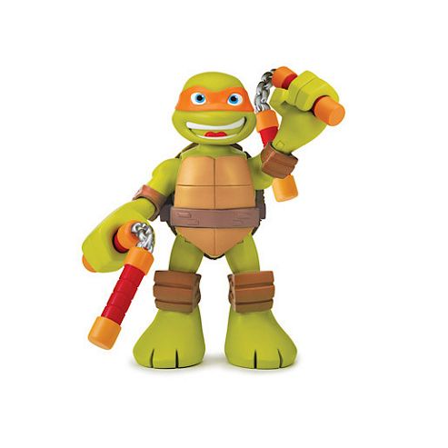 Image of Teenage Mutant Ninja Turtles Half-shell Heroes - Talking Turtle Mikey Figure