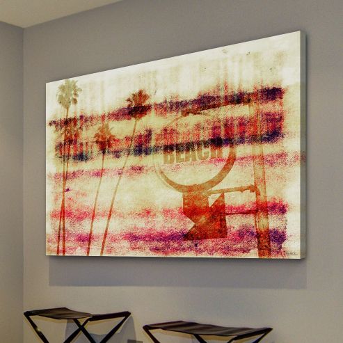 Image of Parvez Taj Beach Canvas Wall Art - 101 Cm H X 152 Cm W X 5 Cm D