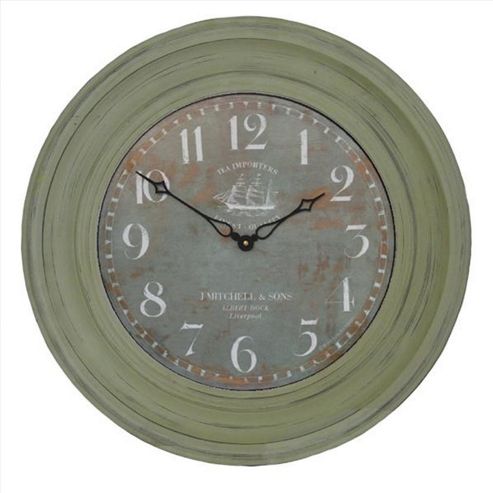 Image of Roger Lascelles Clocks Framed Clipper Dial Wall Clock