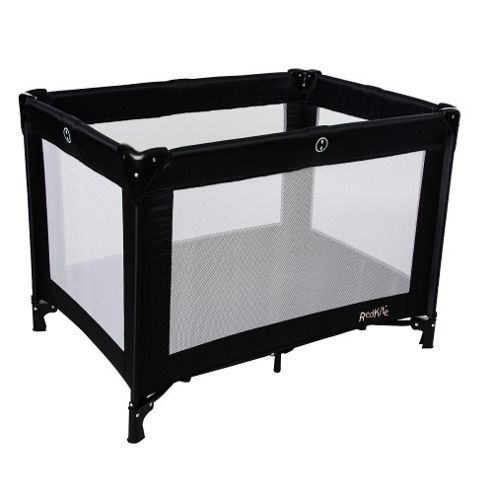 Image of Red Kite Travel Cot Black