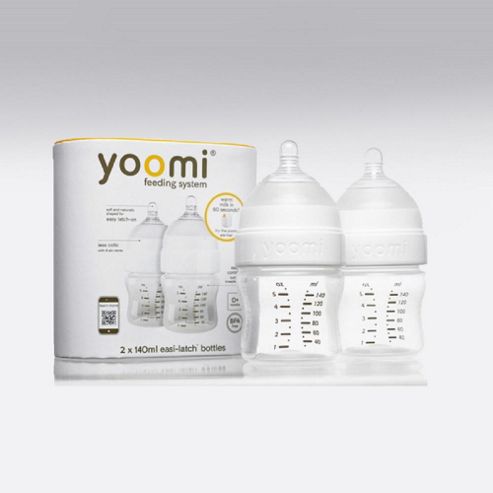 Image of Yoomi 140ml Feeding Bottle 2 Pack