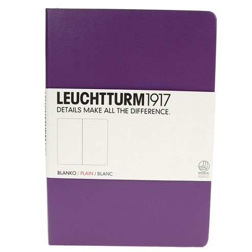 Image of Leuchtturm 1917 Medium Notebook Plain Lavender