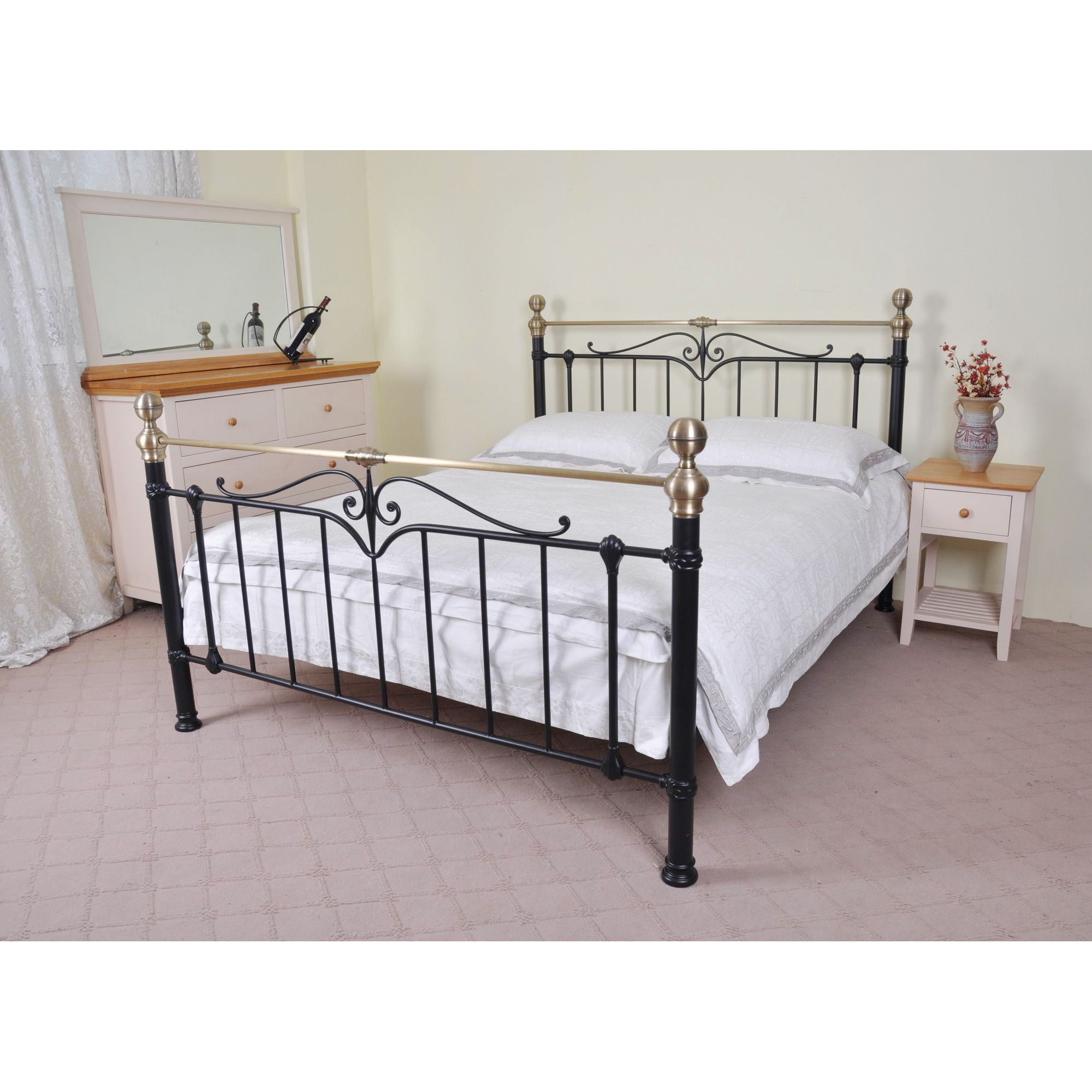 Limelight Sigma Bed Frame - King - Black at Tesco Direct