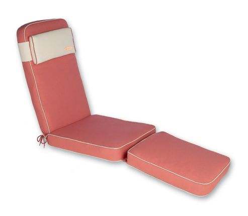 Image of Glencrest Seatex Bespoke Steamer Cushion - Terracotta