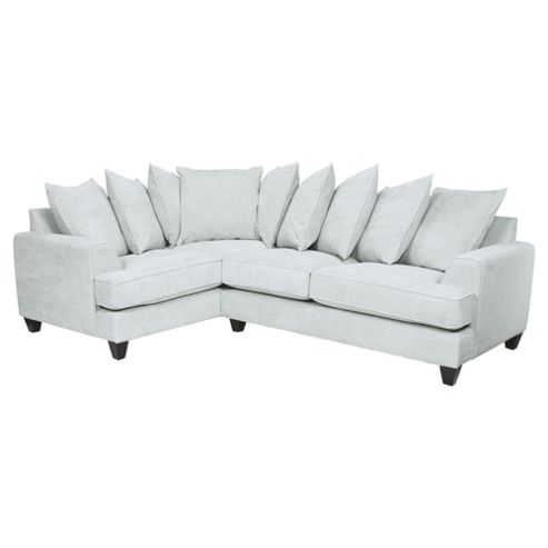 Image of Kensington Fabric Scatter Back Left Hand Facing Corner Sofa Eau De Nil