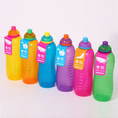 Image of Sistema Itsy Bitsy Twist 'n Sip Squeeze Drinks Bottle - 460ml