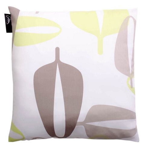 Image of Indes Lars Contzen My Leafs Cushion - Green